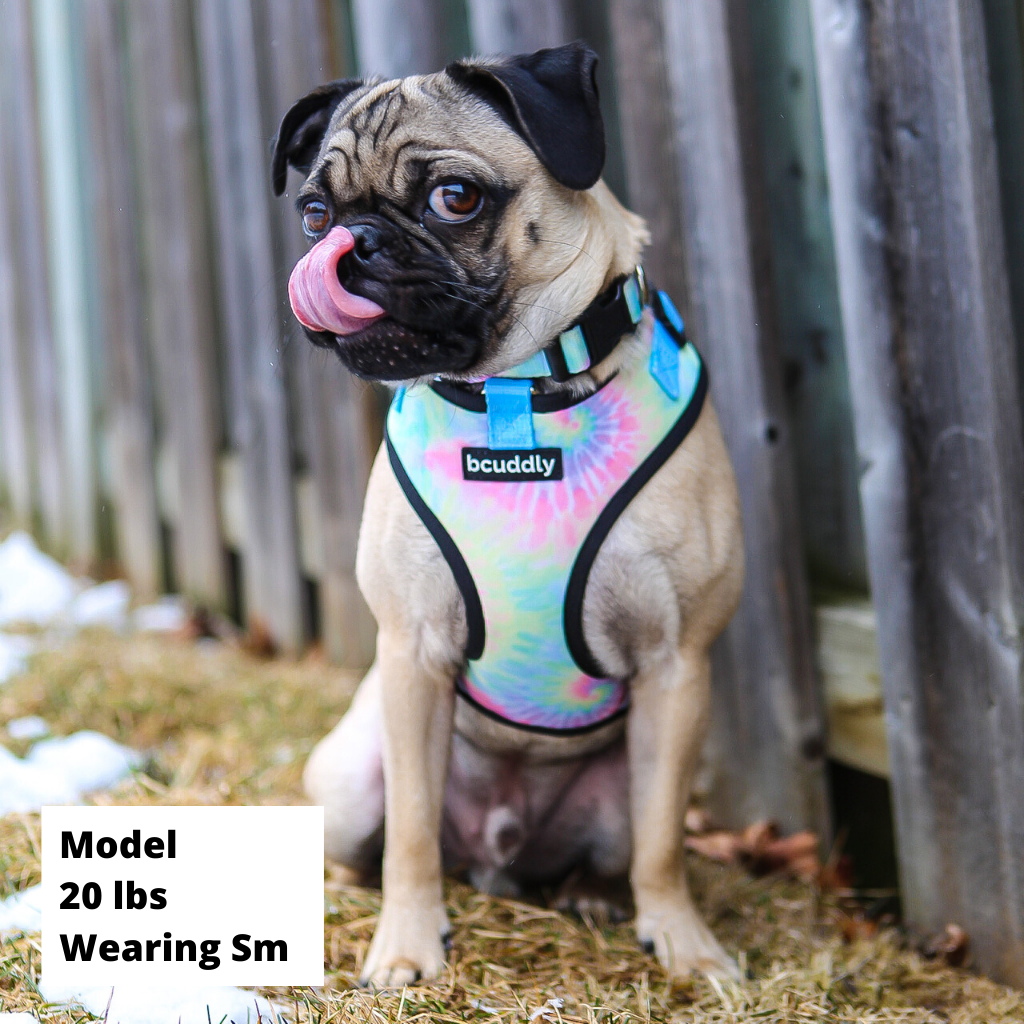 Control Dog Harness - Tie Dye