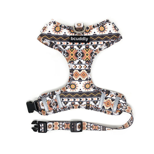 Control Dog Harness - Tan Aztec