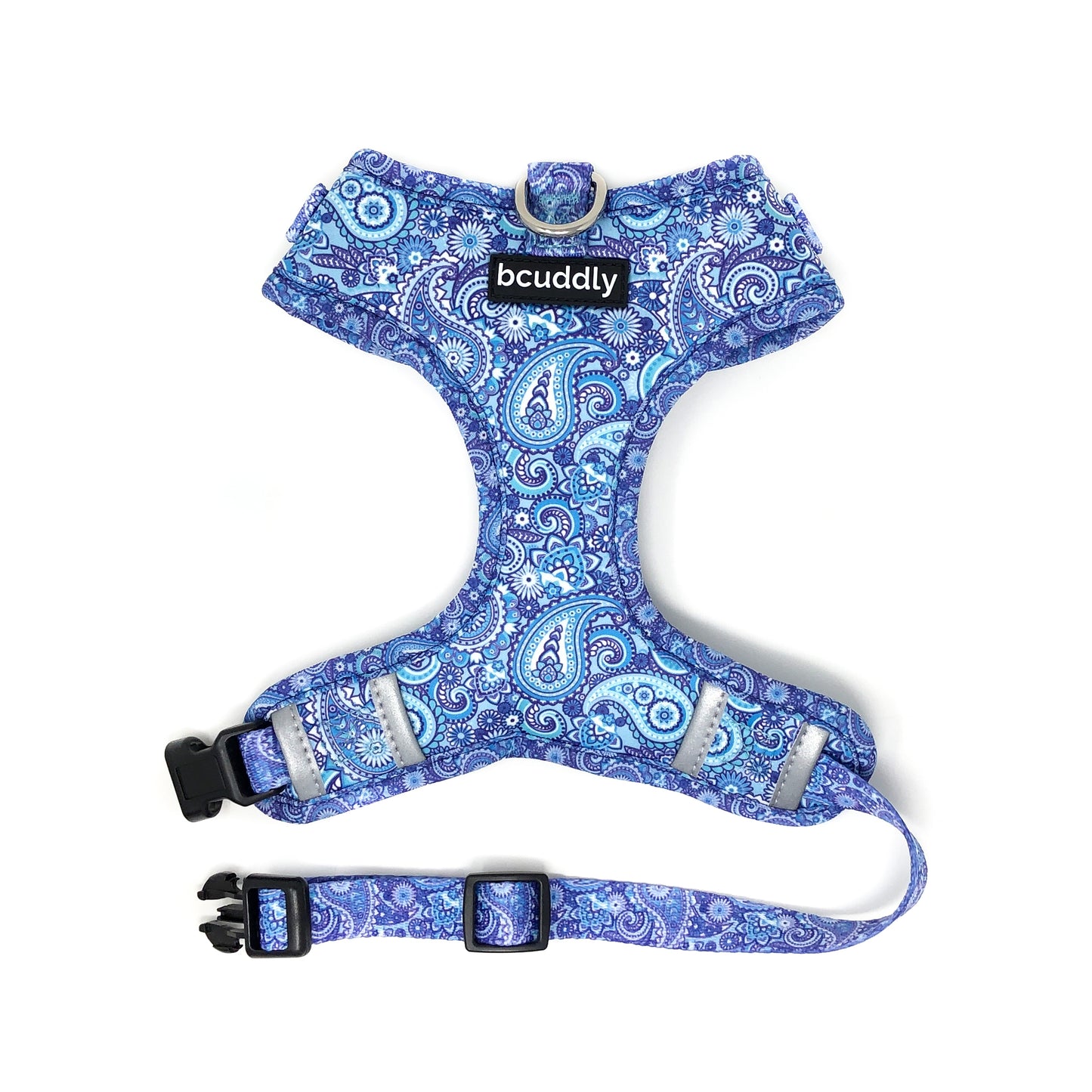 Control Dog Harness - Blue Paisley